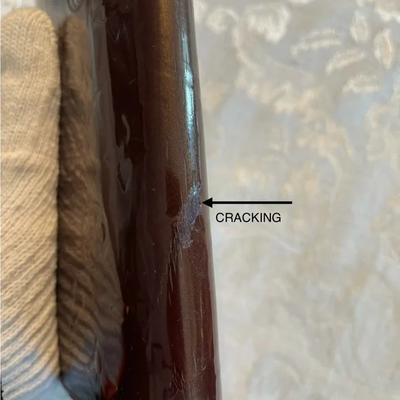 LOUIS VUITTON BURGUNDY VERNIS ZIP AROUND WALLET - Picture 15 of 15